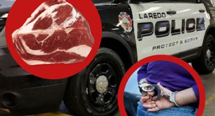 Arrestan mujer por llevarse dos pedazos grandes de brisket en Laredo; era para su carne asada
