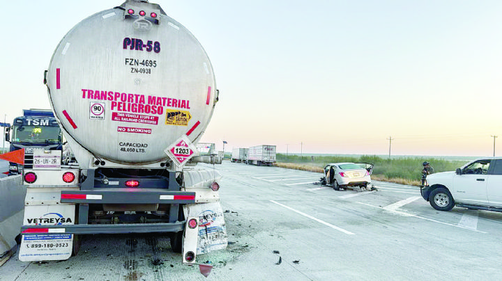 Carretera Monterrey-Nuevo Laredo: accidentes graves van en aumento