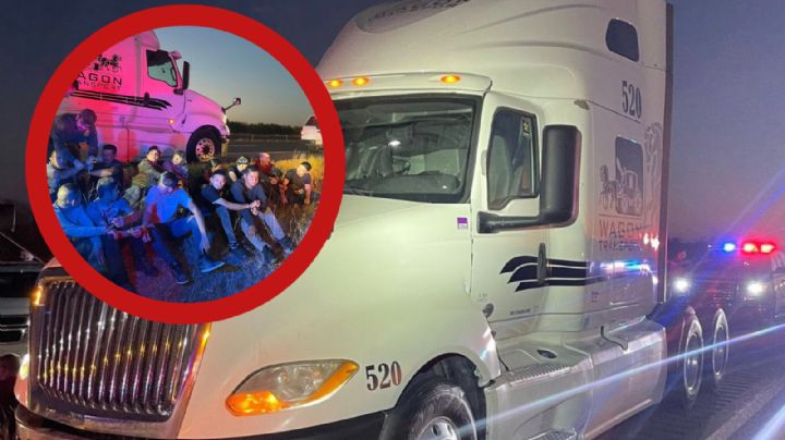 Persecución de película termina en arresto de trailero y 17 indocumentados en carretera interestatal 35