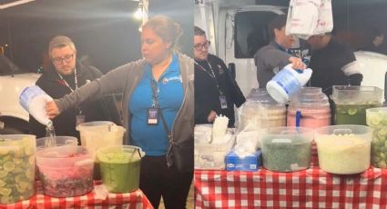 Inspectora arroja cloro en puesto de tacos de una familia latina en Estados Unidos | VIDEO   