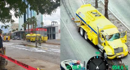 Persecución de película en Hermosillo; Hombre escapa en pipa robada y es atrapado en megaoperativo | VIDEO