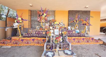 Nuevo Laredo: familia Moreno convierte su casa en altar de muertos