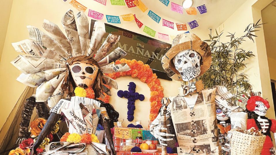 Las catrinas ganadoras destacaron entre las demás por la creatividad de sus diseñadores.