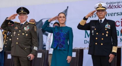 ‘El que convoca a la violencia y a la intervención se equivoca’: Claudia Sheinbaum en Desfile Cívico Militar