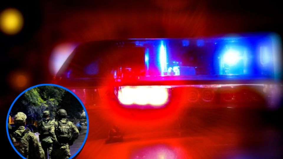 Elementos de la Policía de Guadalupe acordonaron la escena mientras iniciaban las primeras diligencias