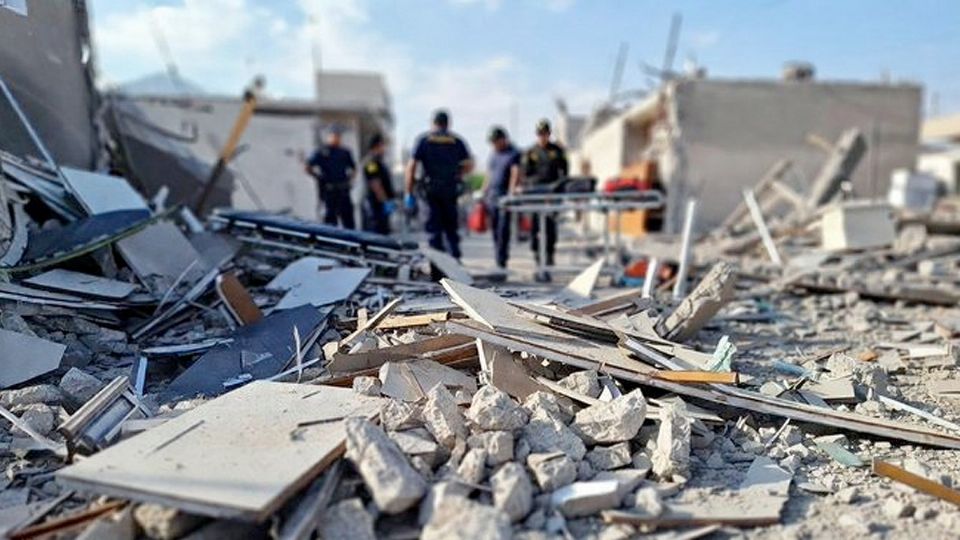 Terrible explosión en Ixtlahuaca.