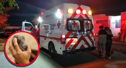 Joven es brutalmente atacado a pedradas afuera de su casa; lo dejaron sangrando a su suerte