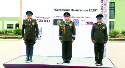 Realizan ascensos en el 16 Regimiento de Caballería Motorizada de Nuevo Laredo