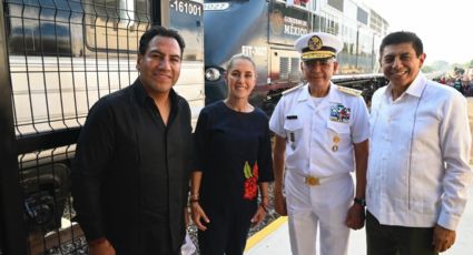 Claudia Sheinbaum inaugura estaciones Tonalá y Arriaga del Tren Interoceánico; anuncia nueva ruta hasta Ixtepec