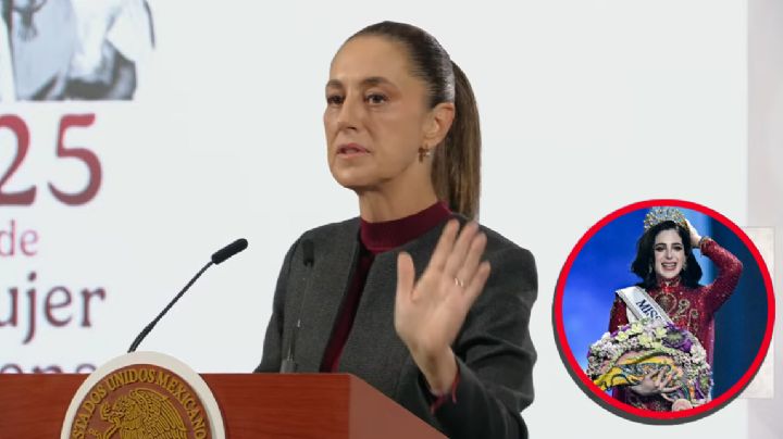 'Es un ejemplo para las mujeres': Sheinbaum celebra a Fátima Bosch tras ganar Miss Universo 2025
