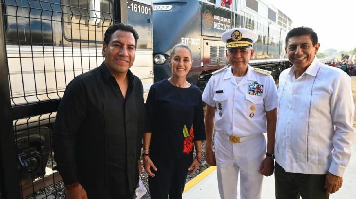 Claudia Sheinbaum inaugura estaciones Tonalá y Arriaga del Tren Interoceánico; anuncia nueva ruta hasta Ixtepec
