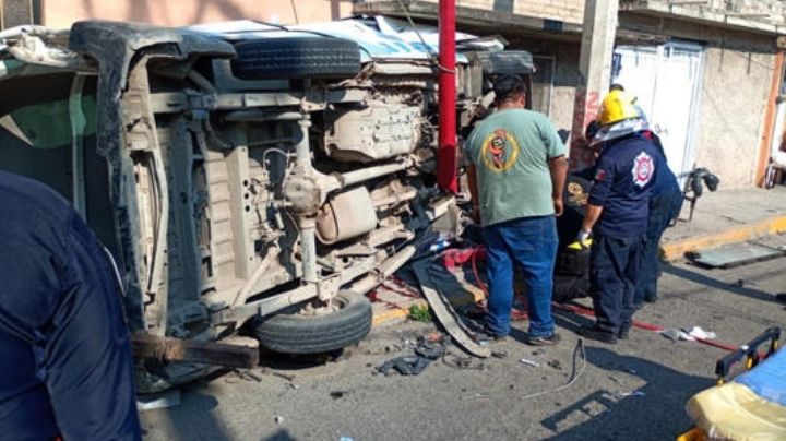 Brutal choque de camioneta contra casa deja dos muertos; personas salieron proyectadas por el impacto
