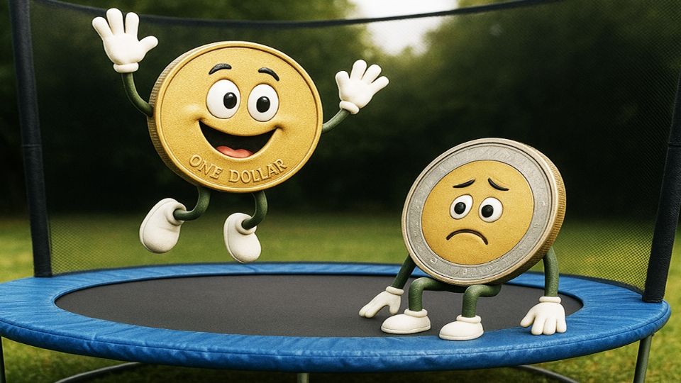 El dólar empieza a recuperarse.