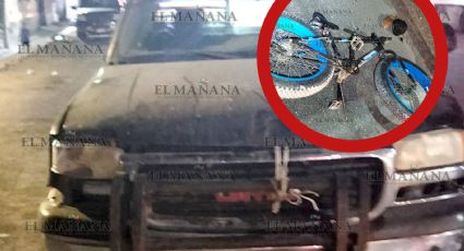 Ciclista es arrollado brutalmente por camioneta en la colonia Nueva Era; está al borde de la muerte