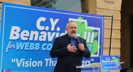 C.Y. Benavides oficializa su candidatura a Juez de Condado en Webb; prioriza apoyo infantil