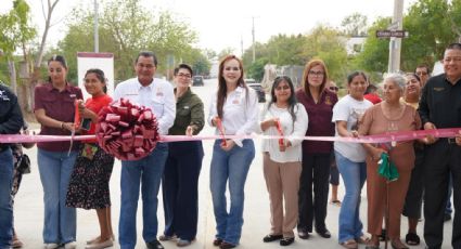 Entregan obras de pavimentación en colonias 150 Aniversario y Francisco Villa; hay mejor vialidad