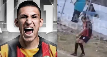 MOMENTO EXACTO en que exjugador profesional de futbol saca un arma durante un partido amateur