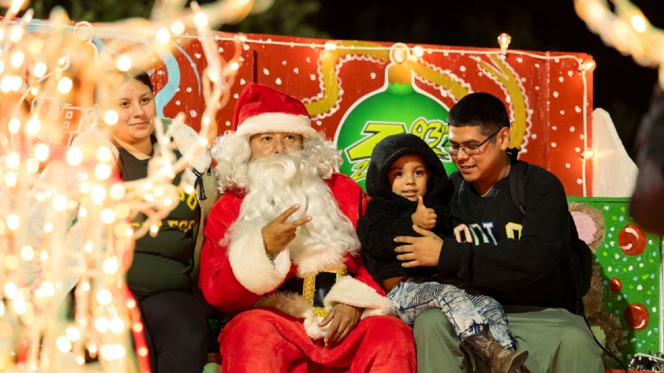 Temporada navideña en Laredo.