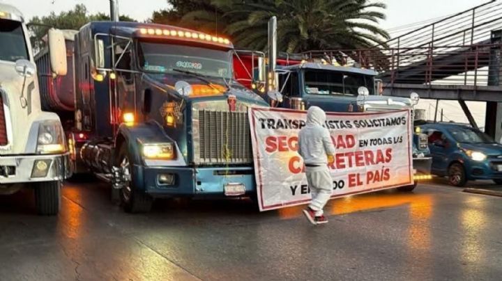 Megabloqueo de transportistas EN VIVO hoy lunes 24 de noviembre; estados y zonas afectadas