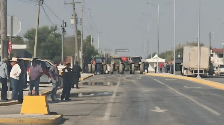 Transportistas bloquean la Autopista Monterrey–Nuevo Laredo durante paro nacional