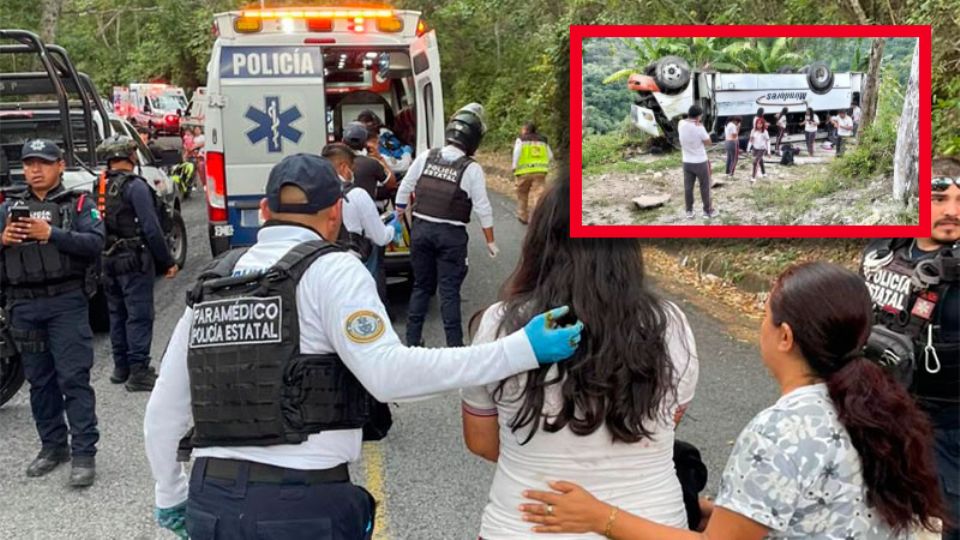 La joven identificada como Celeste López Mota, de 18 años, perdió la vida tras quedar prensada entre las láminas del autobús