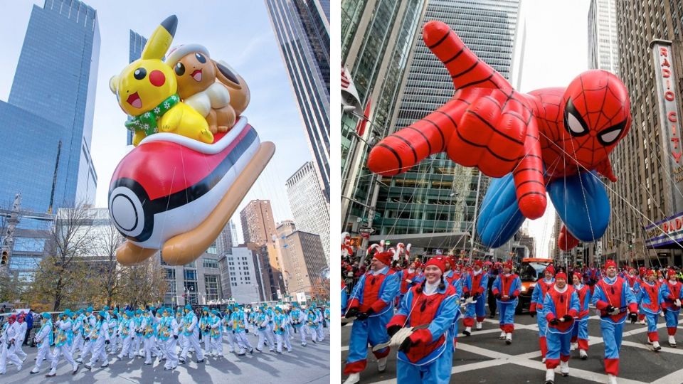 Espectacular la edici´øn 2025 del tradicional desfile navideño de Macy's