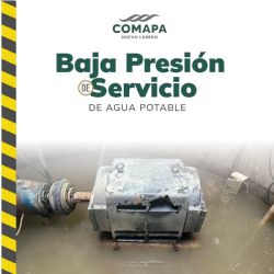 Comapa: 114 colonias de Nuevo Laredo sufrirán de baja presión; ¿cuáles son?