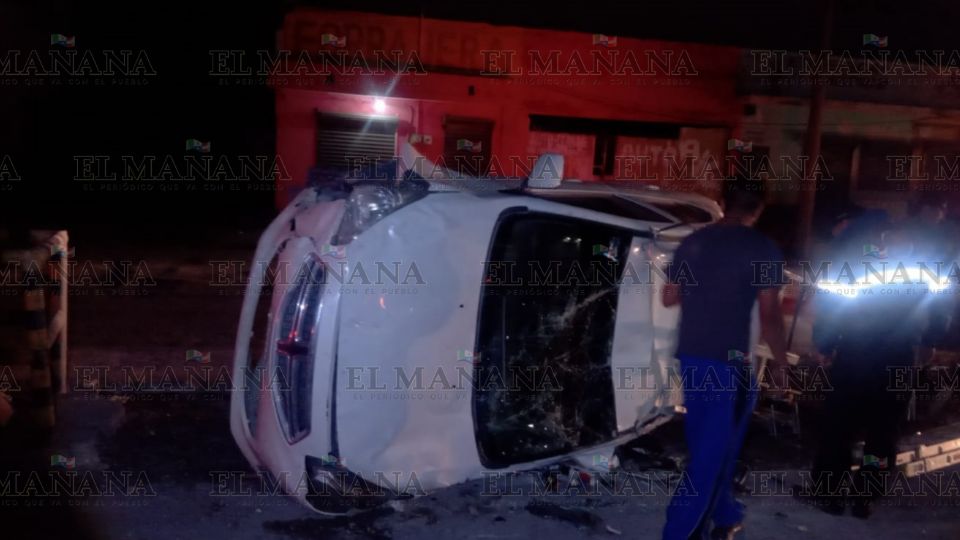 Accidente en Nuevo Laredo.