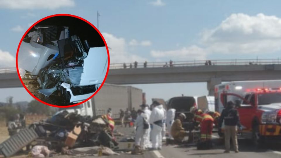 Mueren 11 trabajadores en autopista de Guanajuato