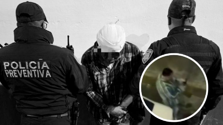 Vecinos detienen y golpean a sujeto armado; los había amenazado en una fiesta | VIDEO