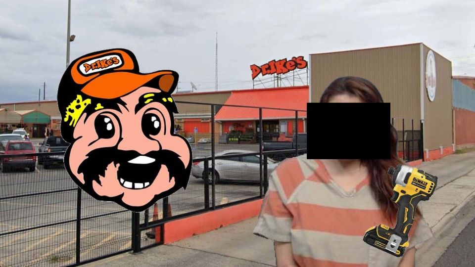 Mujer roba herramienta, pero es detenida por la policía