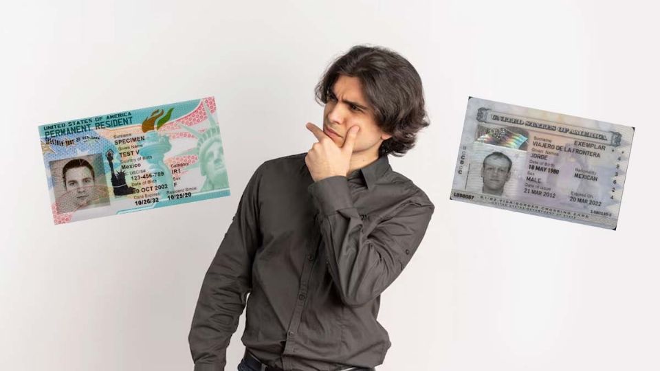 Diferencias entre dos documentos para viajar a Estados Unidos