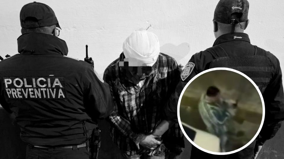 Un grupo de vecinos lograron someter al sujeto armado