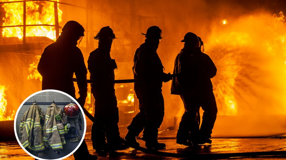 Autoridades atendieron el incendio en una bodega