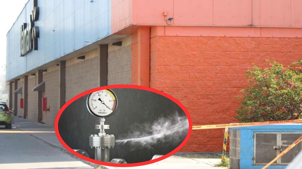 Fuga de gas provoca evacuación de 200 personas en Walmart de León, Guanajuato; trabajadores rompieron una tubería