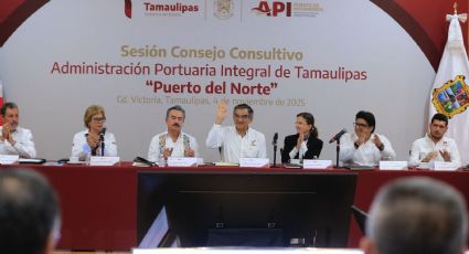 Reafirma Américo Villarreal apoyo al Puerto del Norte; será Tamaulipas principal frontera marítima del país