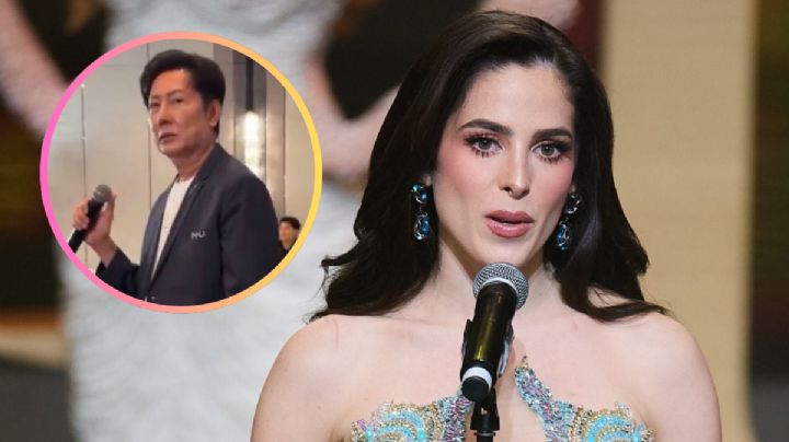 MOMENTO EXACTO en el que Fátima Bosch enfrenta a Nawat Itsaragrisil durante evento de Miss Universo