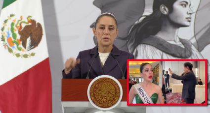 ‘Mi reconocimiento para ella’: Sheinbaum sobre insulto a Fátima Bosch en Miss Universo