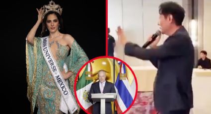 Por insultar a Miss México, Fátima Bosch, Nawat es expulsado por el presidente de Miss Universo