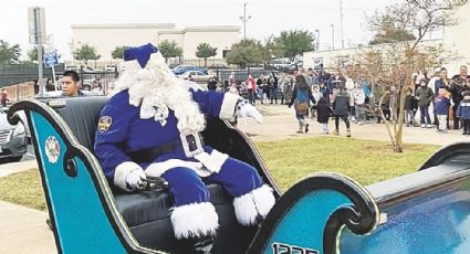 Inicia registro para recibir regalos de Santa Claus Azul de la Policía de Laredo