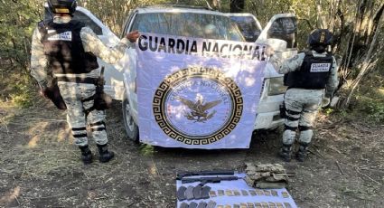 Gabinete de Seguridad asegura armas, cartuchos y cargadores en Nuevo León