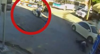 Atropellan a Luis por ir viendo el celular en la avenida Guerrero; así fue el brutal acto | VIDEO