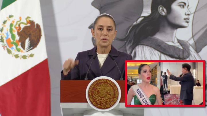‘Mi reconocimiento para ella’: Sheinbaum sobre insulto a Fátima Bosch en Miss Universo