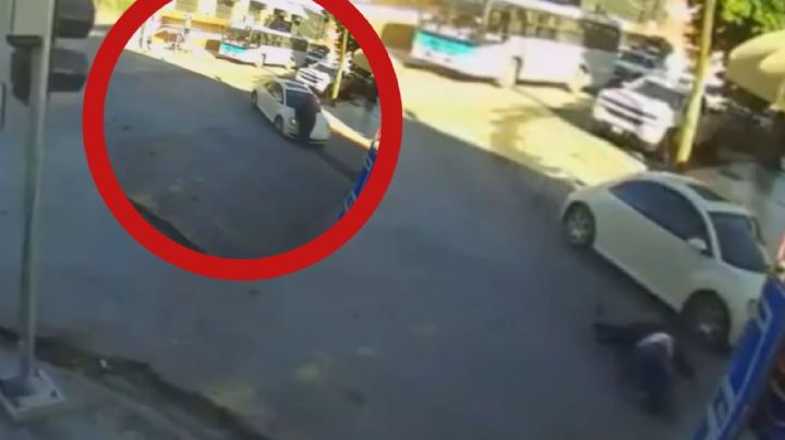 Atropellan a Luis por ir viendo el celular en la avenida Guerrero; así fue el brutal acto | VIDEO