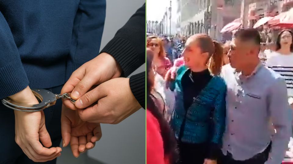 El sujeto, identificado como Uriel “N”, se aproximó a la mandataria mientras saludaba a transeúntes frente a Palacio Nacional