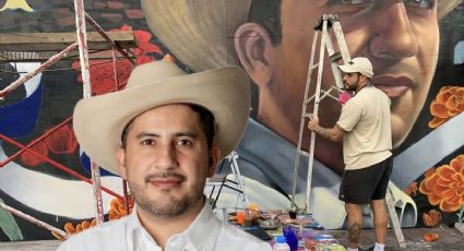Carlos Manzo es inmortalizado en mural; artistas se unen para crear homenaje | FOTO