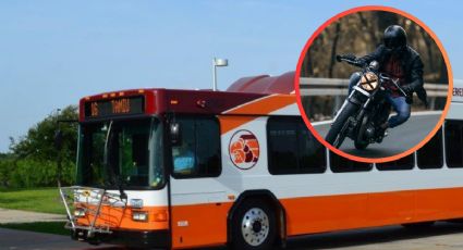 Accidente en Laredo deja a motociclista con lesiones severas; chocó contra El Metro