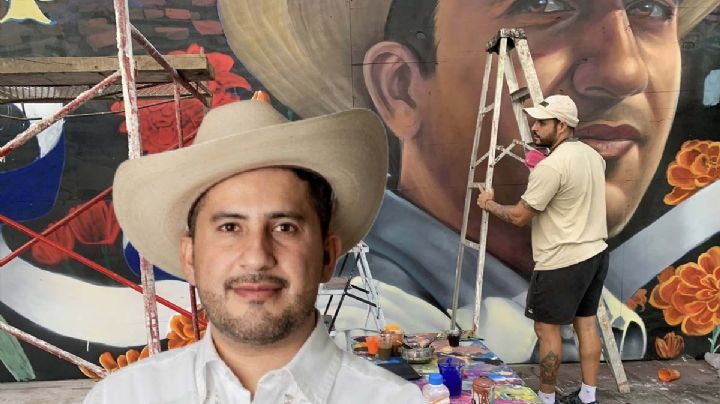 Carlos Manzo es inmortalizado en mural; artistas se unen para crear homenaje | FOTO