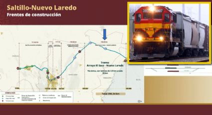 Tren del Golfo de México: ¿cuánto tiempo tardará el trayecto de Nuevo Laredo a Saltillo?