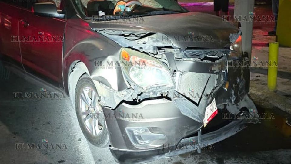 Cuantiosos daños materiales dejó este accidente.